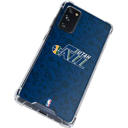 NBA Utah Jazz Blast Galaxy S20 FE Clear Case